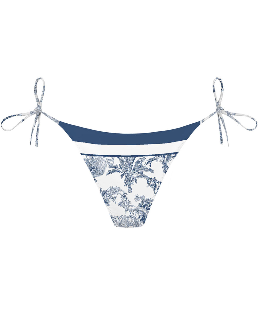 MC2 MARIELLE-CHEEKY BOTTOM WITH SELF- TIE FASTENINGS-FOULARD JUNGLE OCEANIA 01 MRL0001-08719L-08719L Multi