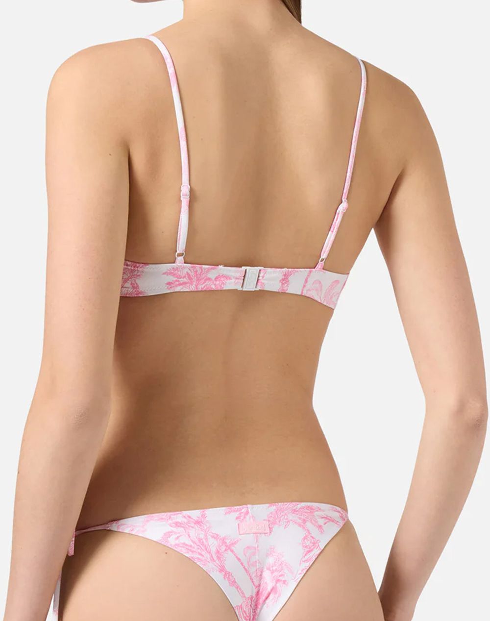 MC2 PALOMA-DEEP SCOOP BRALETTE TOP WITH BACK CLASP FASTENING-JUNGLE OCEANIA 0121 PALO001-00650L-00650L Multi