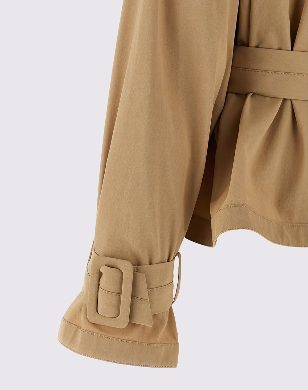 Pinko Tanya Trench Cotone Fluido 106165A2Er-D41 Biege Γυναικεία ρούχα Πανωφορια Σακακια Politikos Shop Πολιτικός