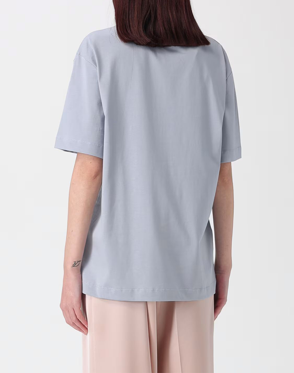 PINKO PINKO STREPITOSO T-SHIRT JERSEY RICA 105526A33F-E87 LightBlue - 2