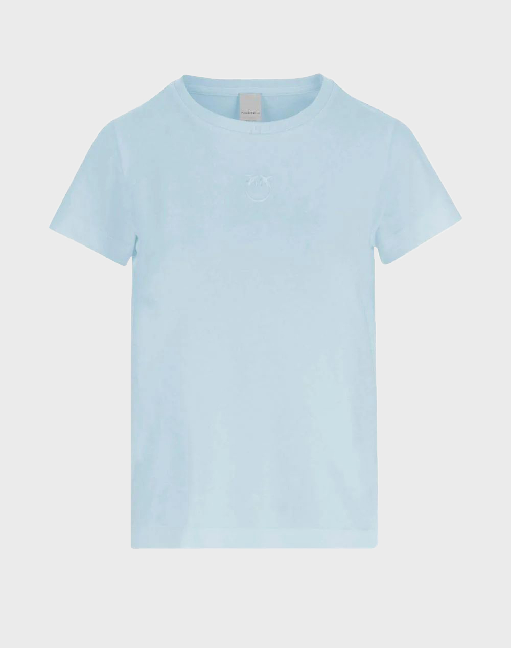 PINKO BUSSOLOTTO T-SHIRT JERSEY PATC 100355A339-E87 LightBlue