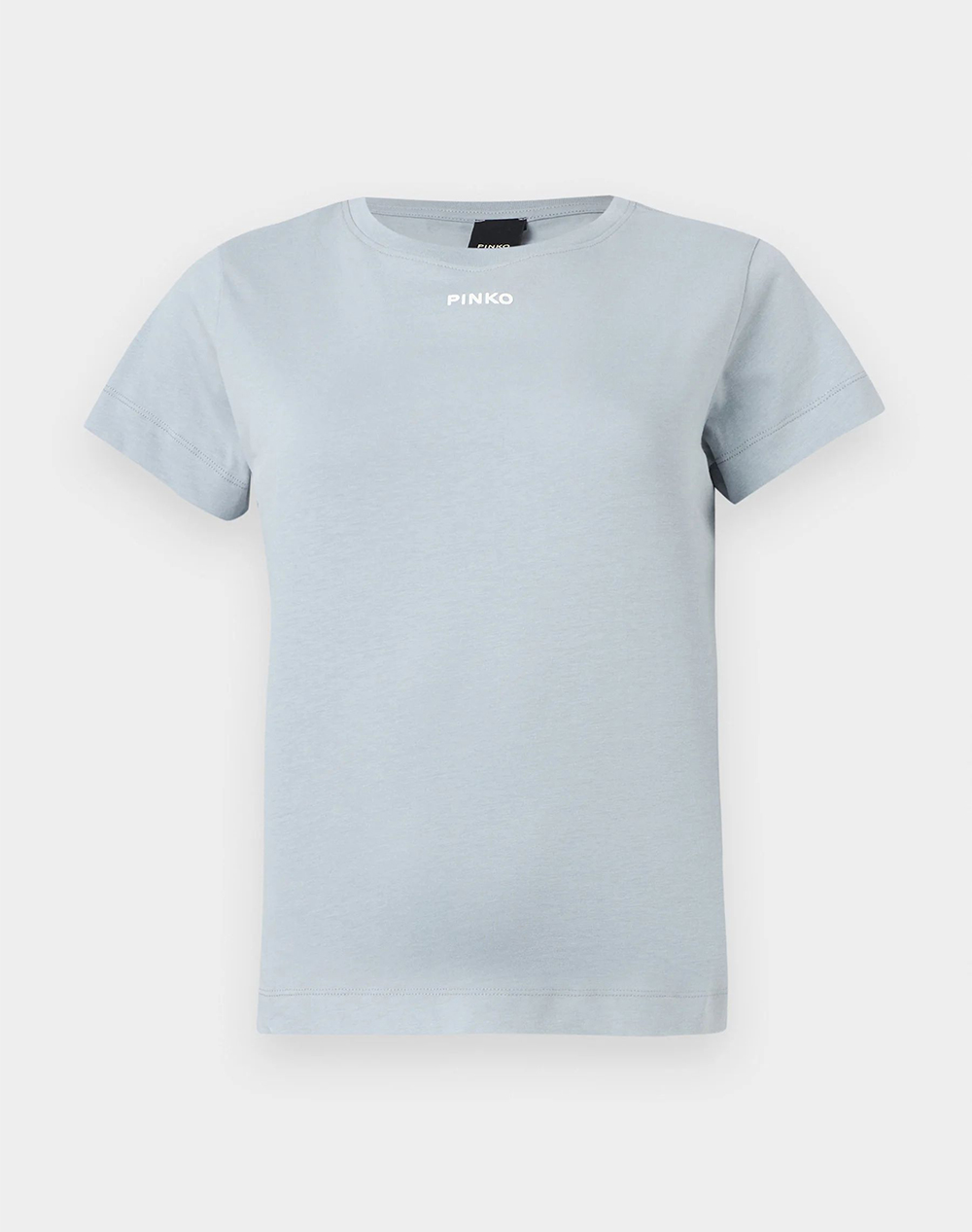 PINKO BASICO T-SHIRT JERSEY LOGO STA 100373A34F-E87 LightBlue