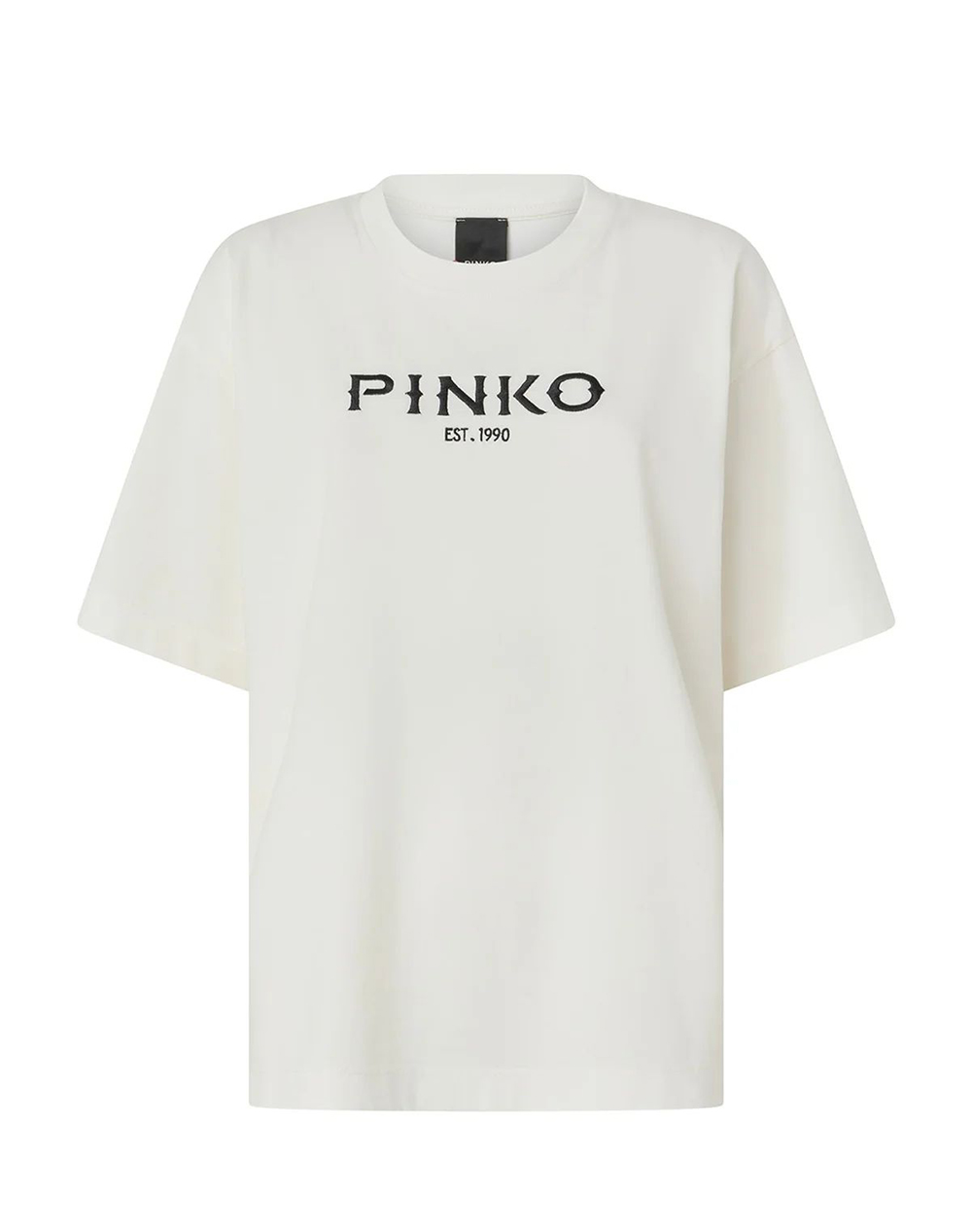 PINKO CARMAGNOLA T-SHIRT JERSEY VINT 106872A3B3-Z05 White