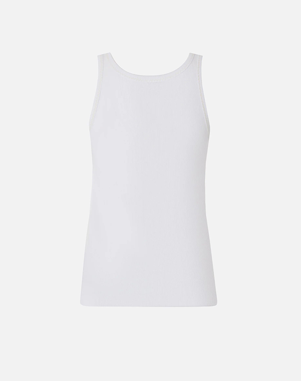 PINKO PINKO BITETTO CANOTTA COSTINA LOGO T 106816A3AL-Z04 OffWhite - 2