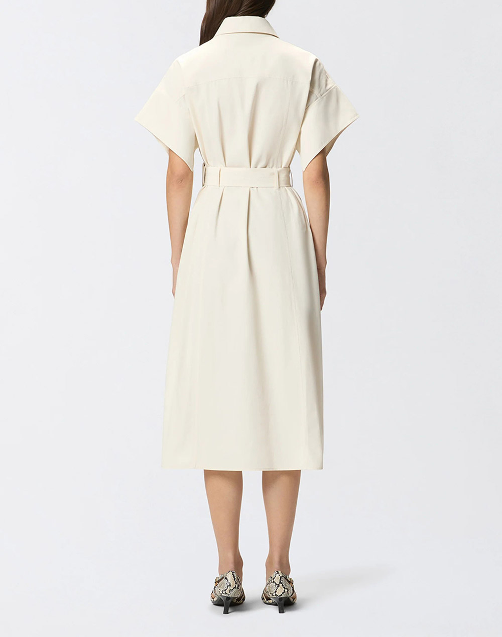 PINKO ALESHA ABITO COTONE FLUIDO 106309A2ER-C03 Biege