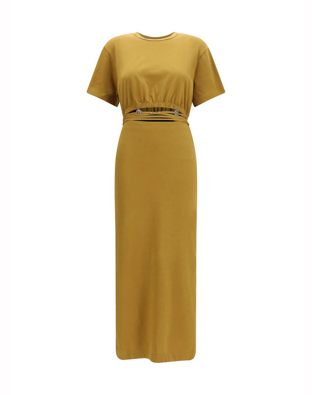 PINKO BENEVENTO ABITO JERSONE 106908A3AR-L25 Mustard