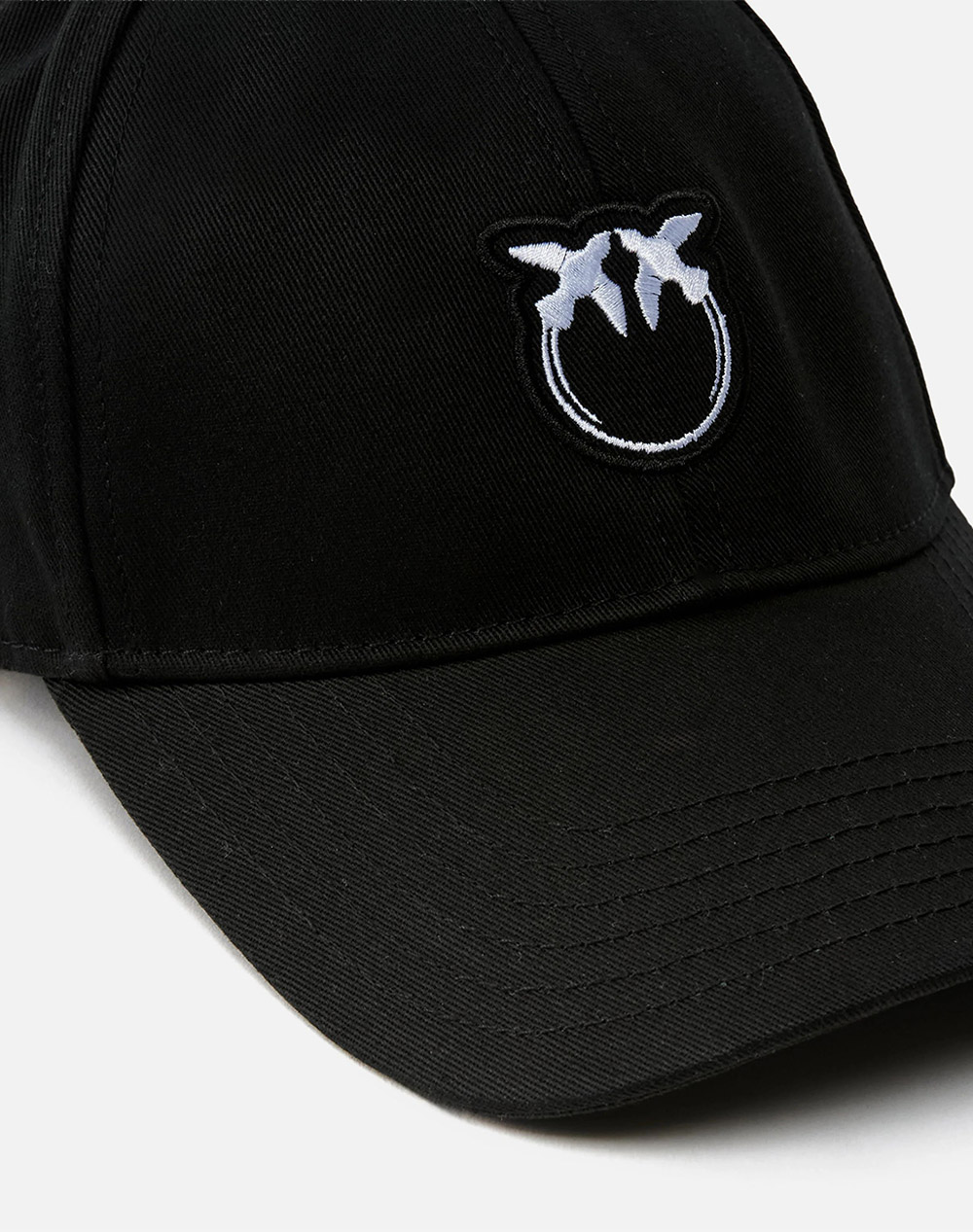 PINKO BREAK DANCE BASEBALL CAP COTON 106739A38P-Z99 Black φωτογραφία