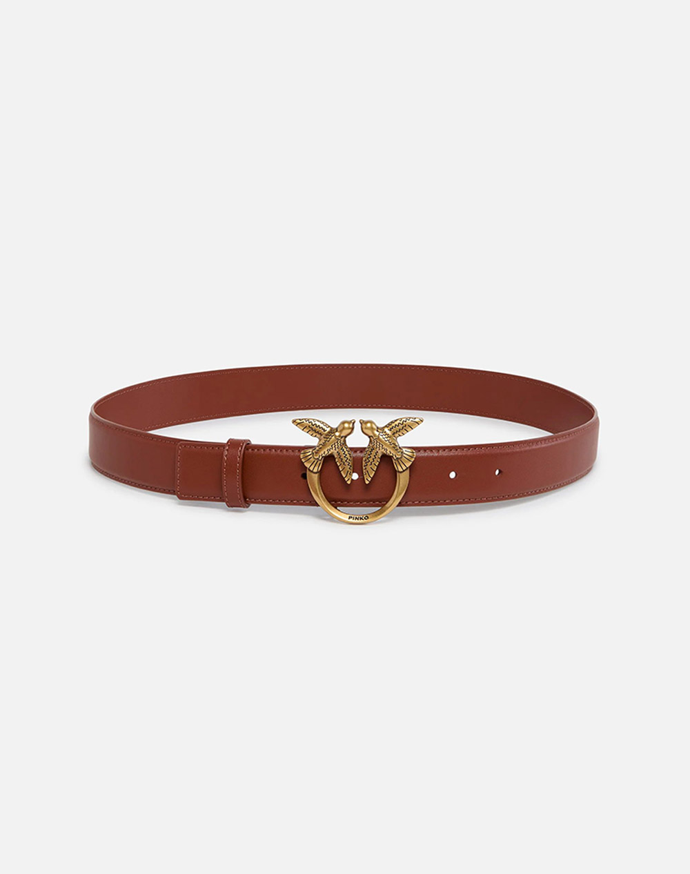 PINKO LOVE BERRY H3 BELT.LOW VITELLO 100125A0F1-L84Q Cappuccino