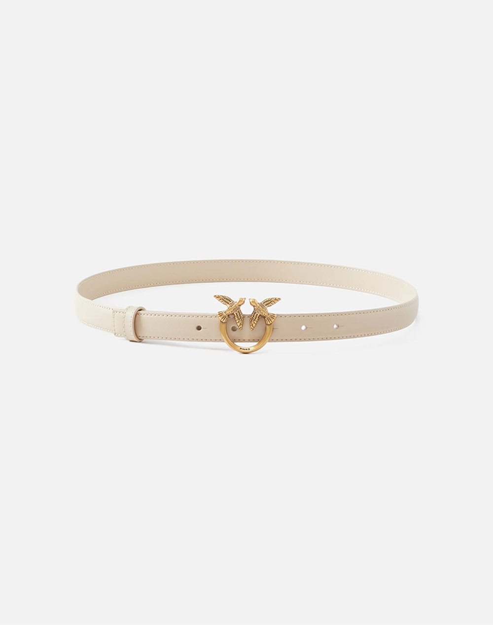 PINKO LOVE BERRY H2 BELT.LOW VITELLO 100143A0F1-C50Q Biege