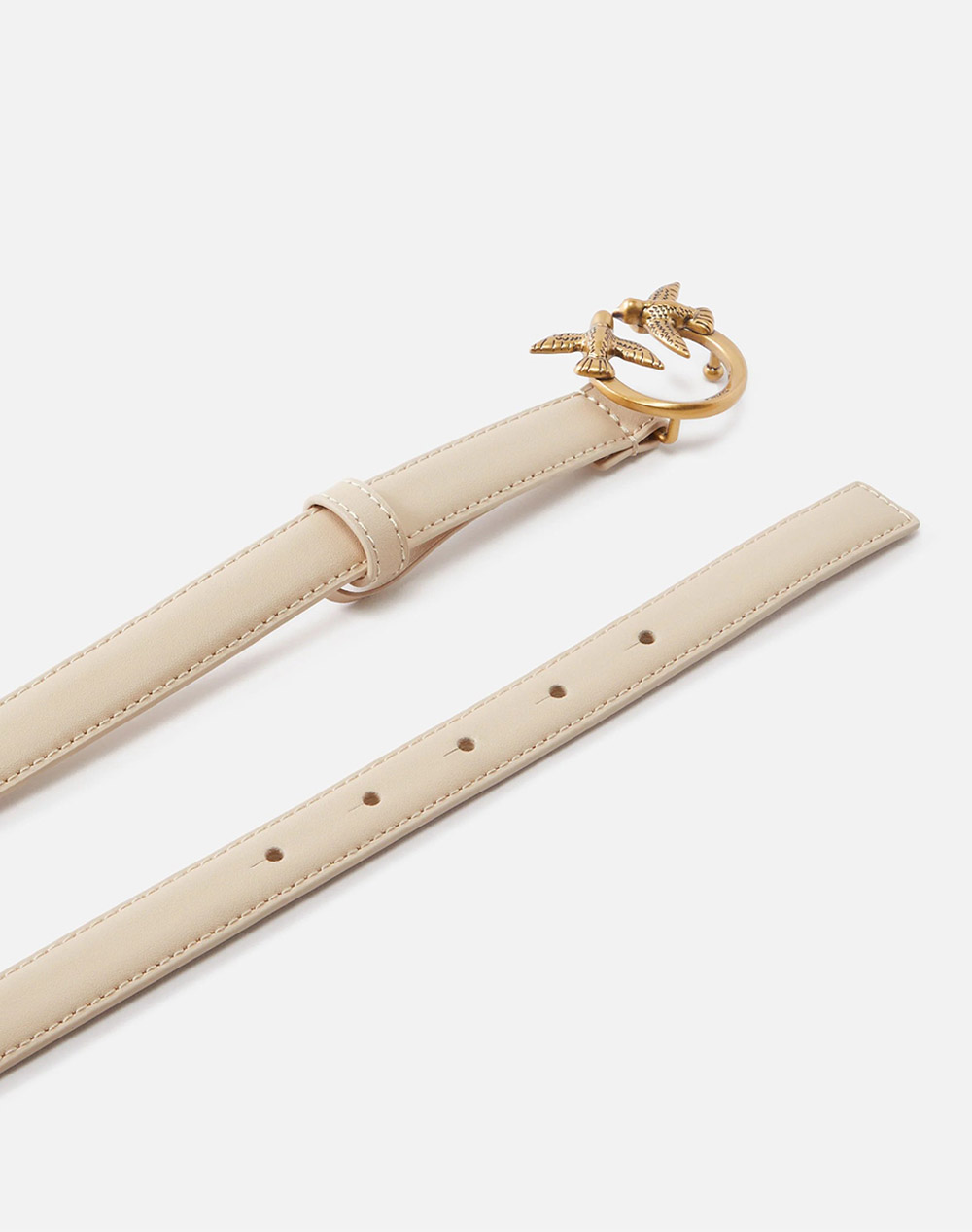PINKO LOVE BERRY H2 BELT.LOW VITELLO 100143A0F1-C50Q Biege