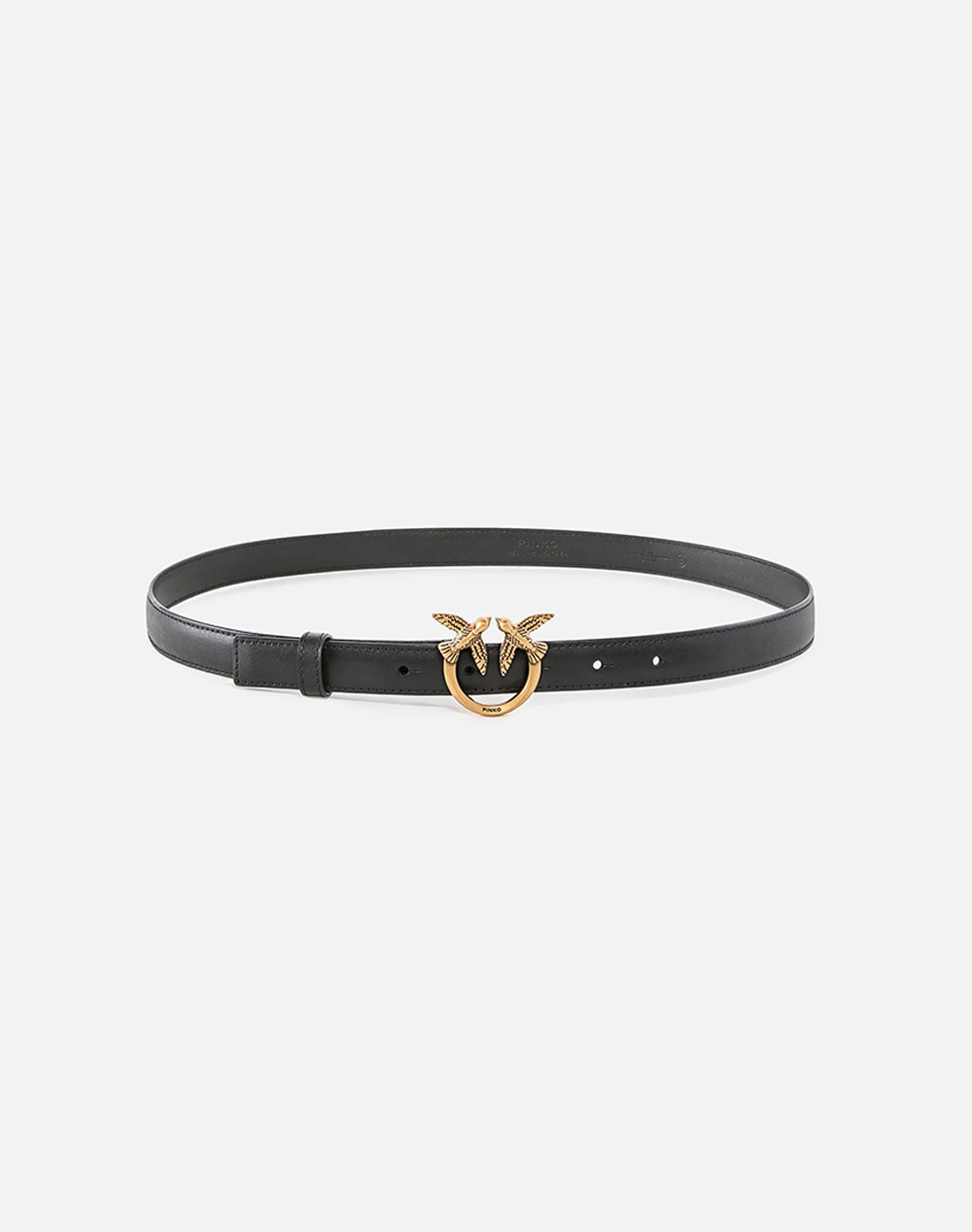 PINKO LOVE BERRY H2 BELT.LOW VITELLO 100143A0F1-Z99Q Black
