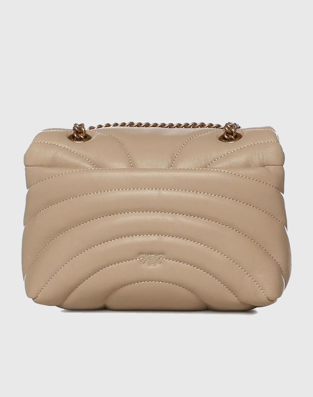 PINKO LOVE PUFF MINI CL SHEEP NAPPA 100039A1EX-C50Q Biege