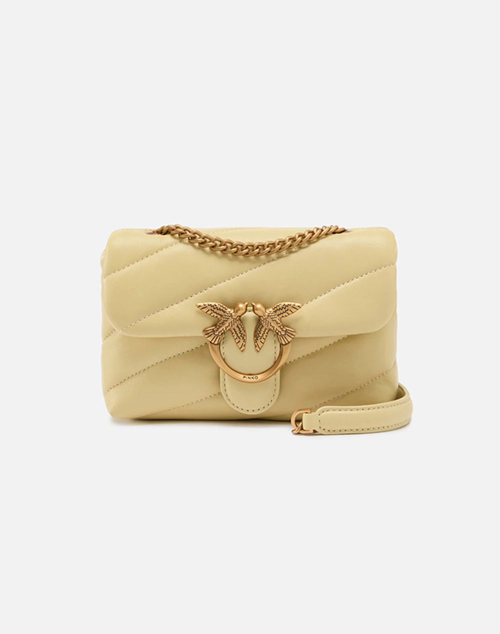 PINKO LOVE PUFF BABY CL SHEEP NAPPA 100040A0F2-C39Q Yellow