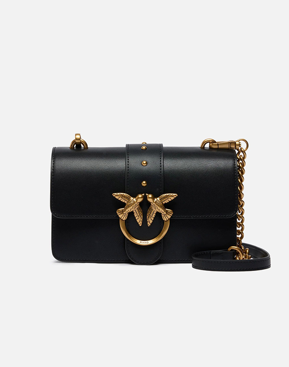 PINKO LOVE ONE MINI ST. CL VITELLO S 105856A0F1-Z99Q Black