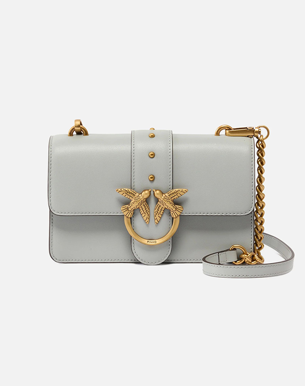 PINKO LOVE ONE MINI ST. CL VITELLO S 105856A0F1-K32Q LightGray