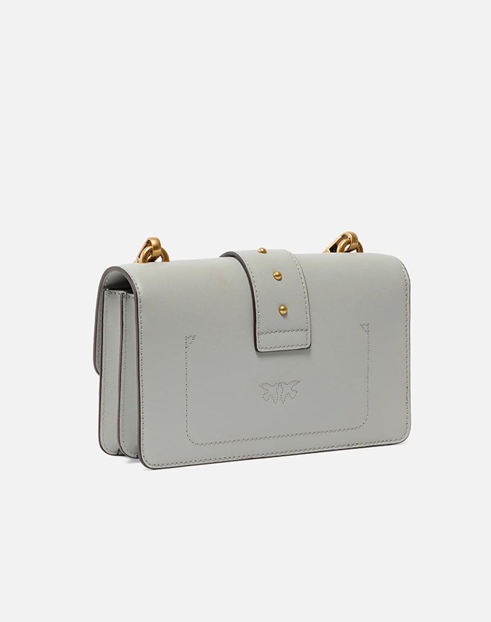PINKO LOVE ONE MINI ST. CL VITELLO S 105856A0F1-K32Q LightGray