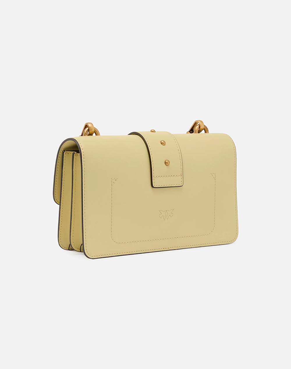 PINKO LOVE ONE MINI ST. CL VITELLO S 105856A0F1-C39Q Yellow