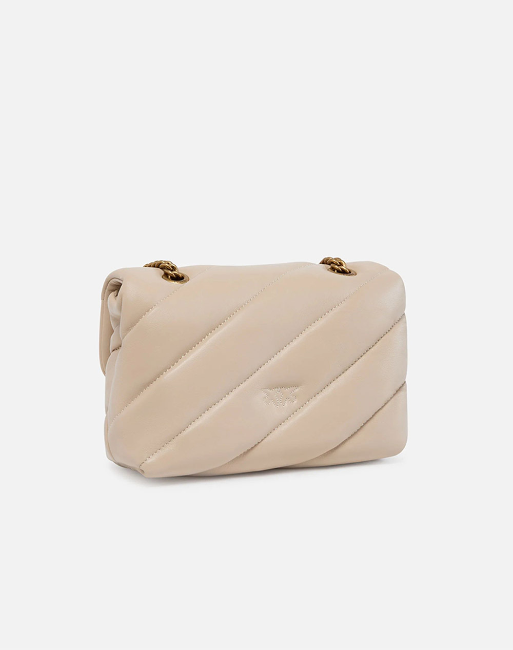 PINKO LOVE PUFF MINI CL SHEEP NAPPA 100039A0F2-C50Q Biege