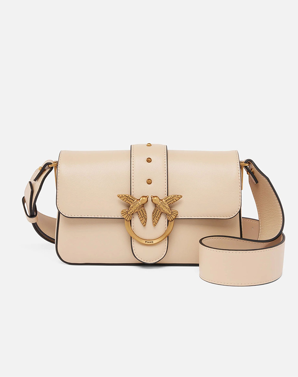 PINKO LOVE ONE MINI SLOUCHY FL VITEL 104340A0QO-C50Q Biege