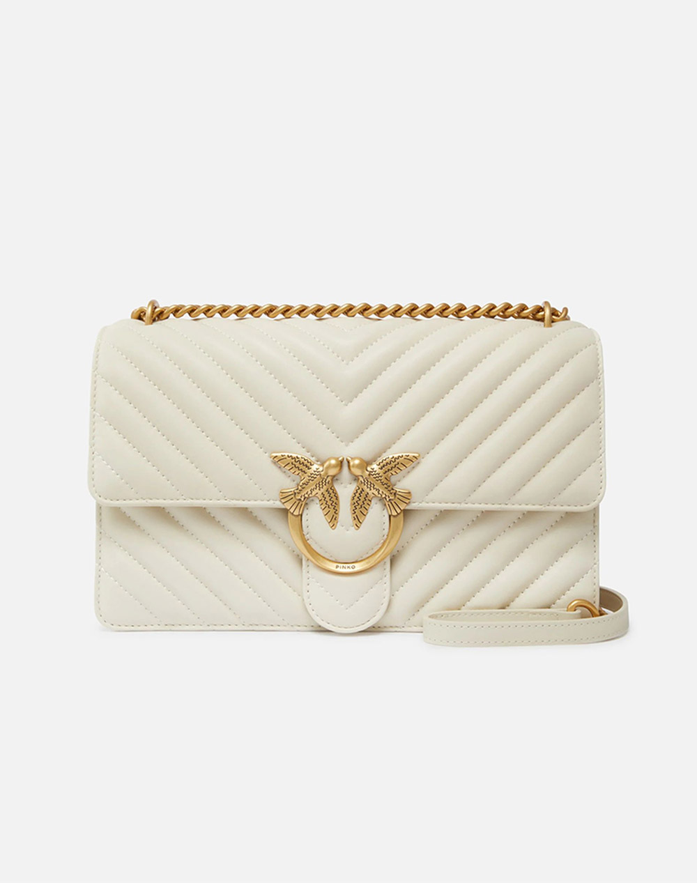 PINKO LOVE ONE CLASSIC DC SHEEP NAPP 100941A0GK-Z14Q Cream