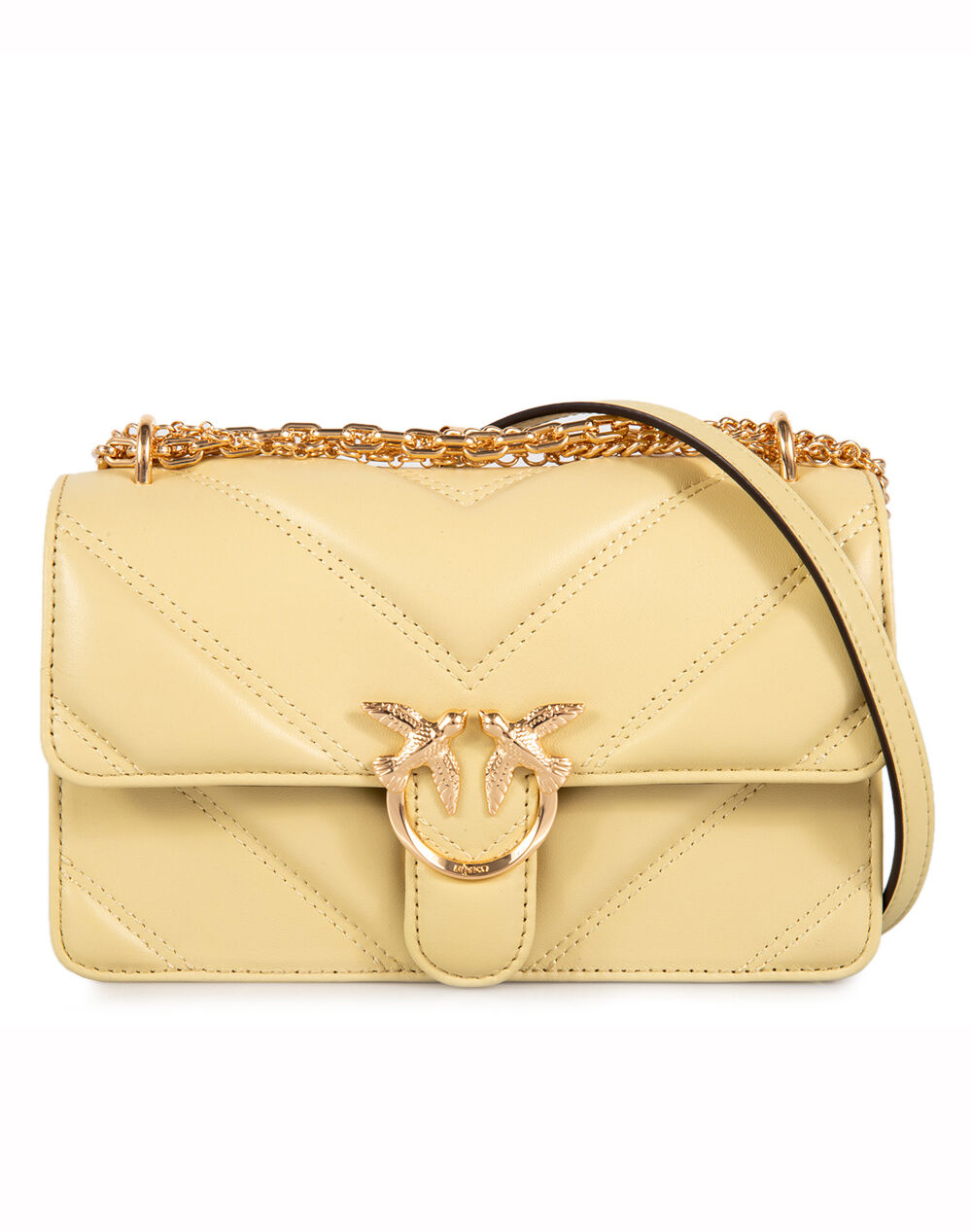 PINKO LOVE ONE MINI TRIPLA CATENA NA 105312A26Z-C39Y LightYellow