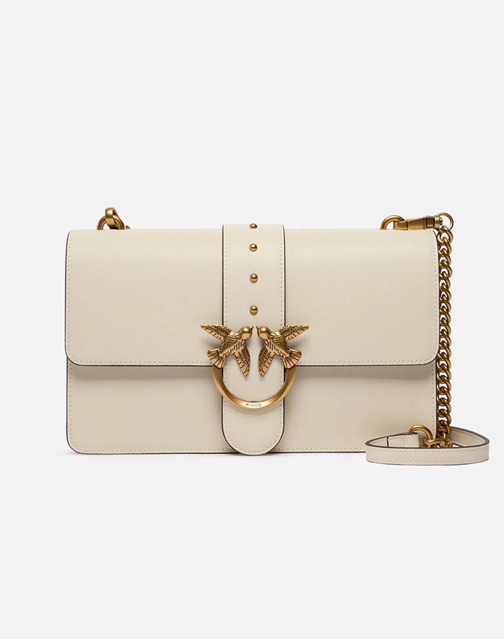 PINKO LOVE ONE CLASSIC ST. CL VITELL 105857A0F1-Z14Q Cream