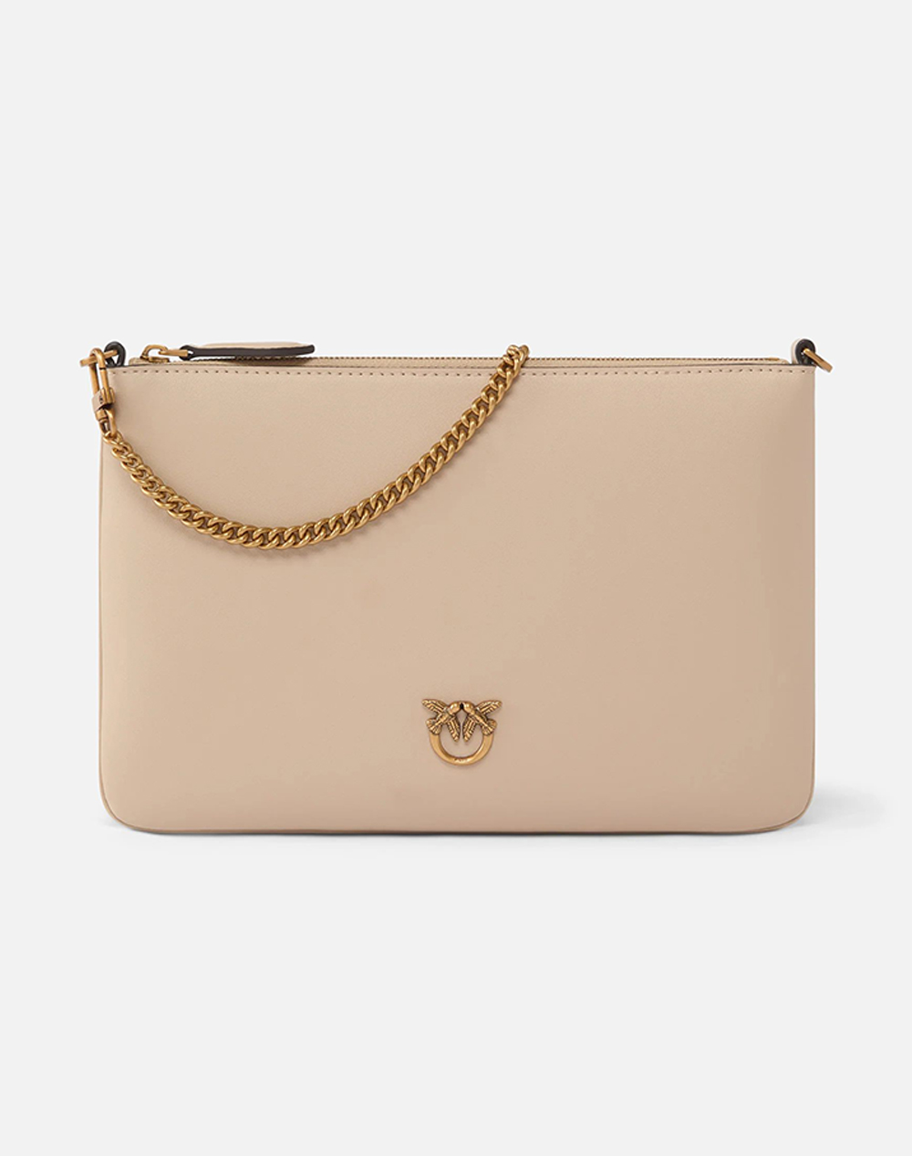 PINKO FLAT CLASSIC VITELLO SETA 100455A0F1-C50Q Biege