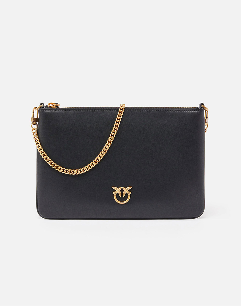 PINKO FLAT CLASSIC VITELLO SETA 100455A0F1-Z99Q Black