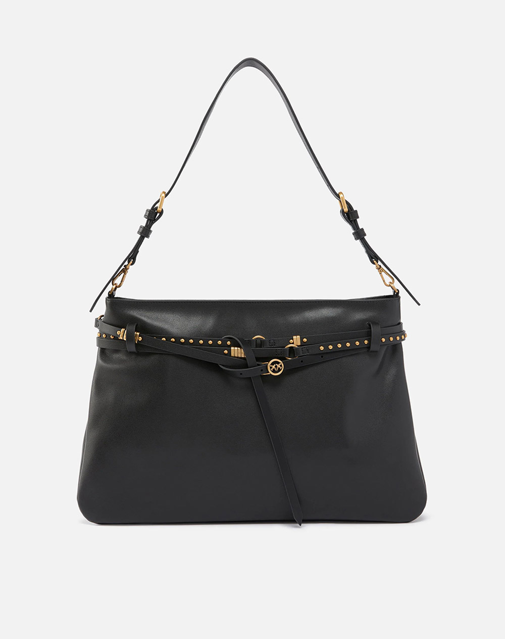 PINKO BELT BAG BIG VITELLO MORBIDO 105903A0QO-Z99Q Black