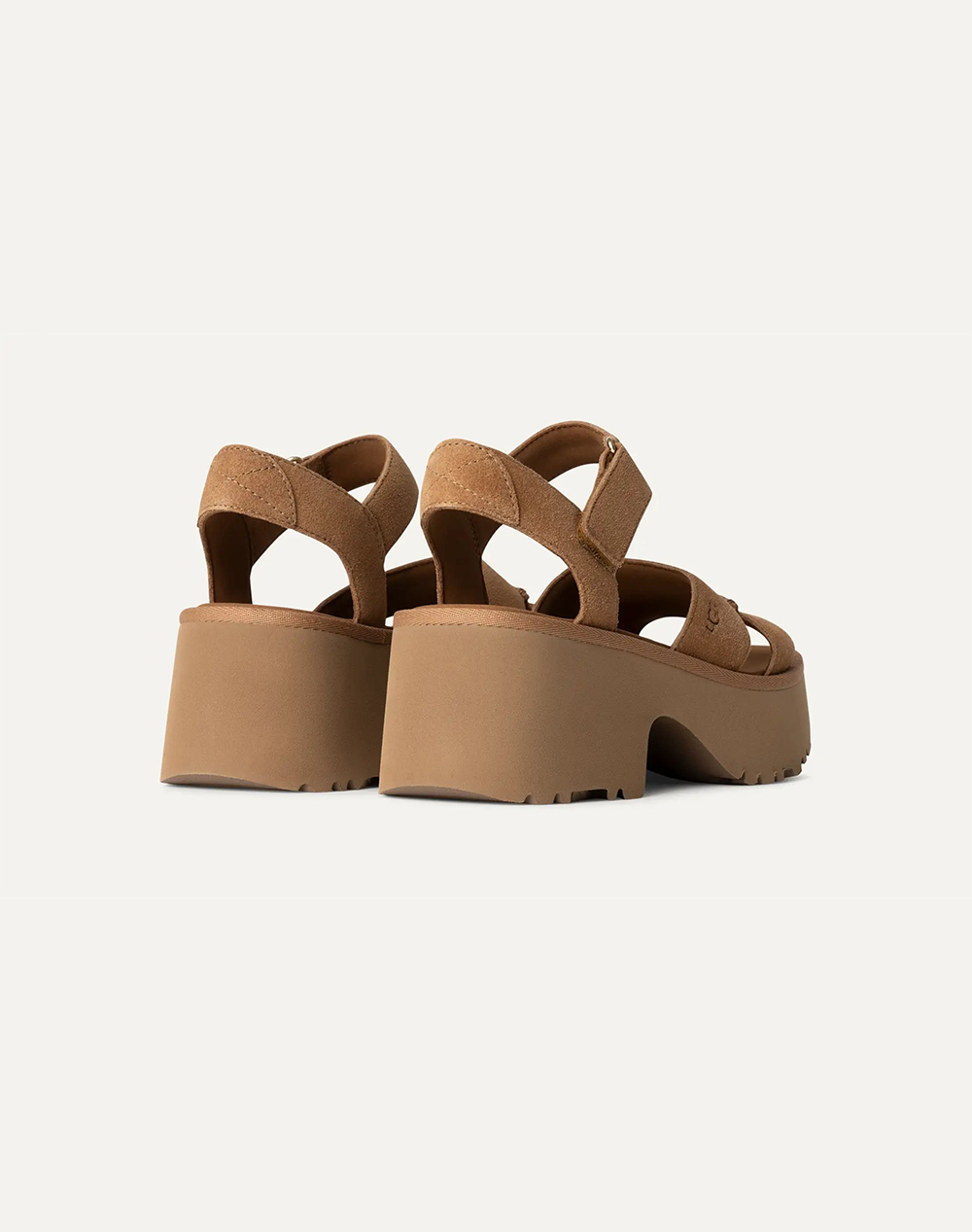 Ugg 1167475 New Heights Ankle Strap Πεδιλο Low 1167475-Che Tan Γυναικεία παπούτσια Εσπαντριγιες Σανδαλια Politikos Shop Πολιτικός