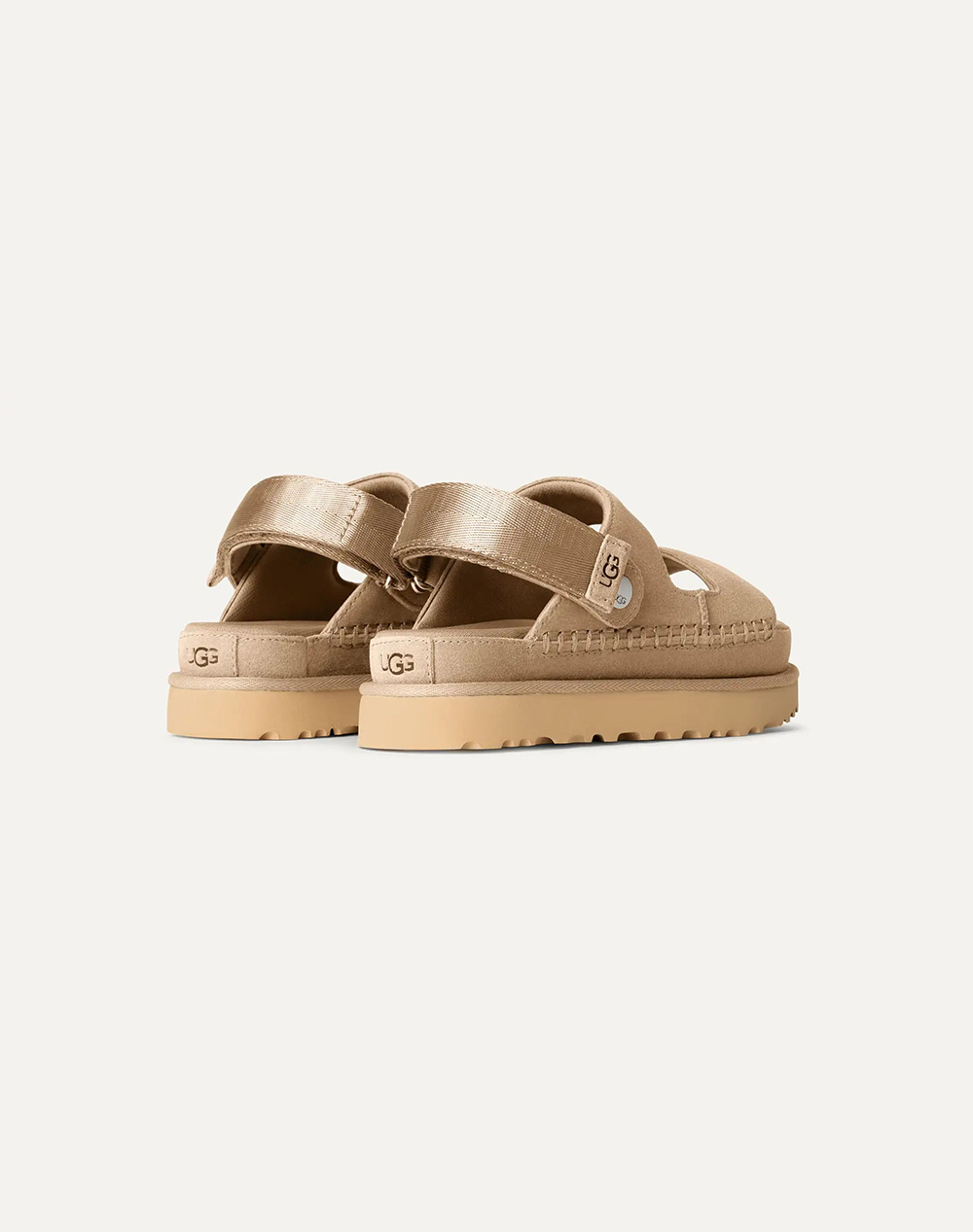 Ugg 1167399 Goldenstar Glide Σανδαλια 1167399-San Biege Γυναικεία παπούτσια Εσπαντριγιες Politikos Shop Πολιτικός