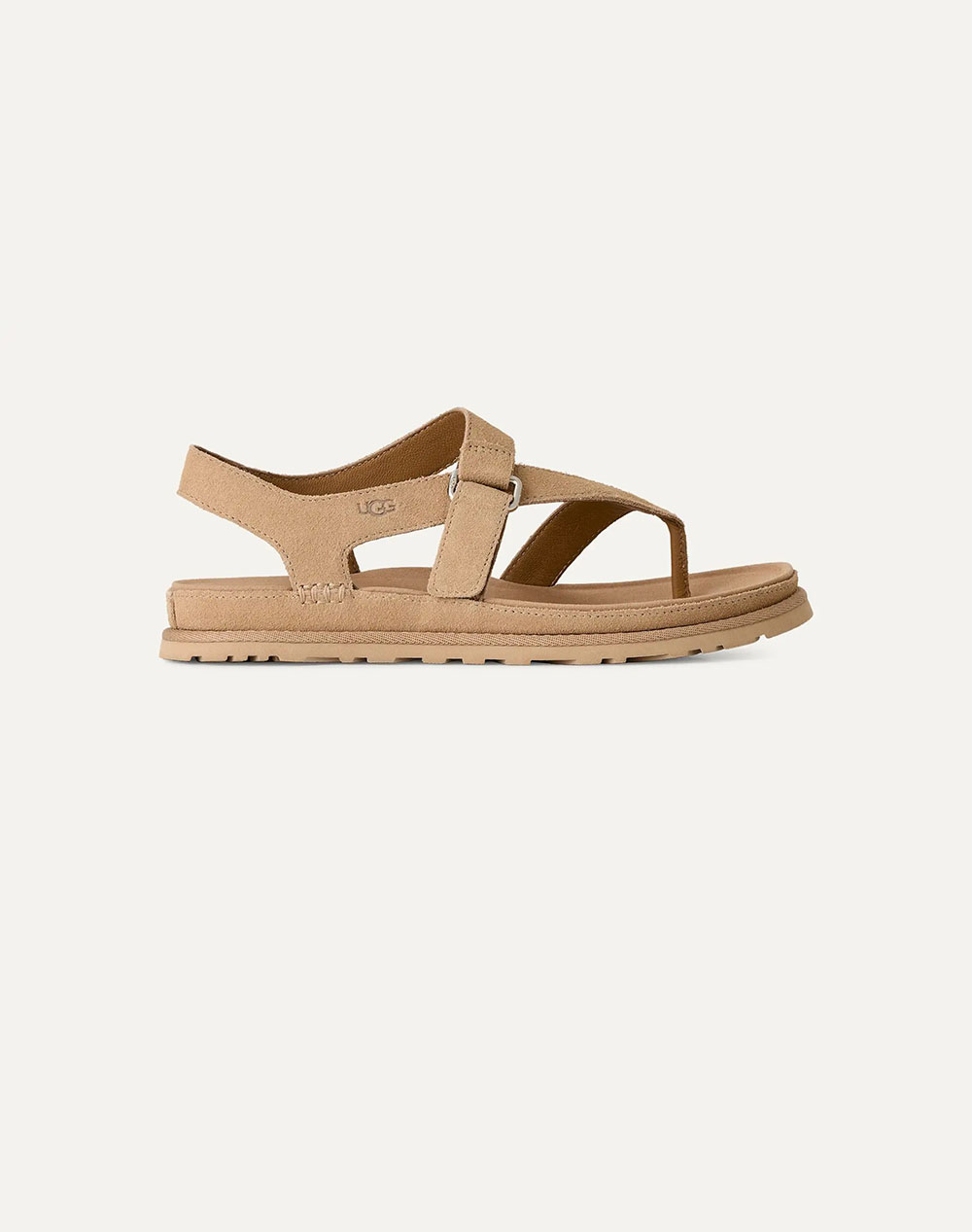 UGG GoldenGaze Toe Post 1175134-SAN Biege