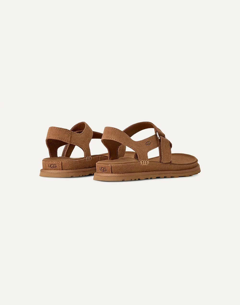 Ugg Goldengaze Toe Post 1175134-Che Tan Γυναικεία παπούτσια Εσπαντριγιες Σανδαλια Politikos Shop Πολιτικός