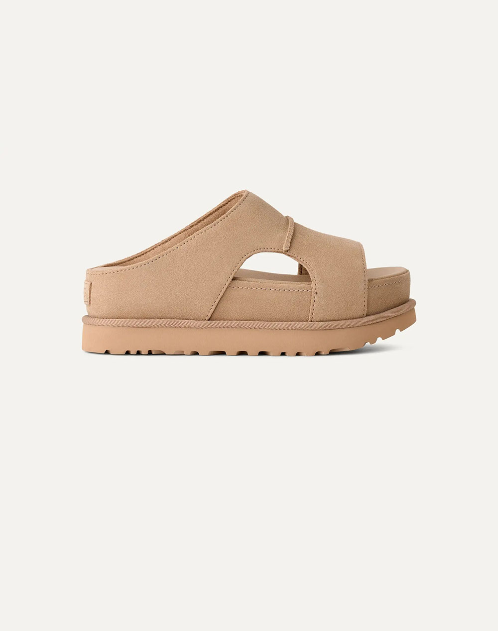 UGG Goldenstar Hi Cutout Slide 1175132-SAN Biege
