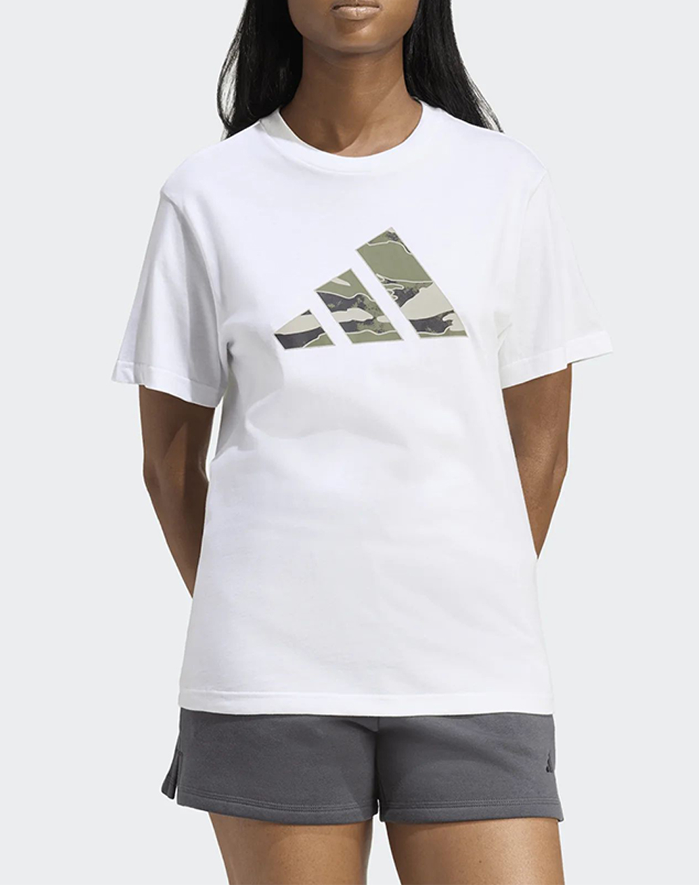 ADIDAS CAMO T KB7133-WHITE White