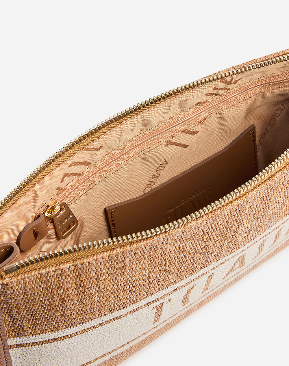ALV.MARTINI CLUTCH LPQ17-9925-0970 SandyBrown φωτογραφία