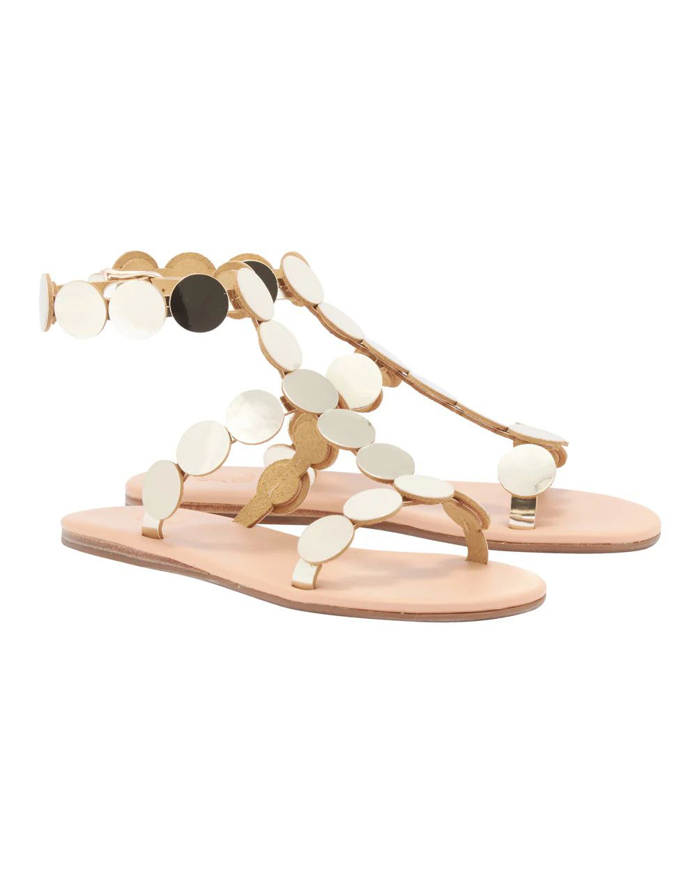 ANCIENT GREEK SANDALS TRITON-MIRROR 12330_1024-216 Gold