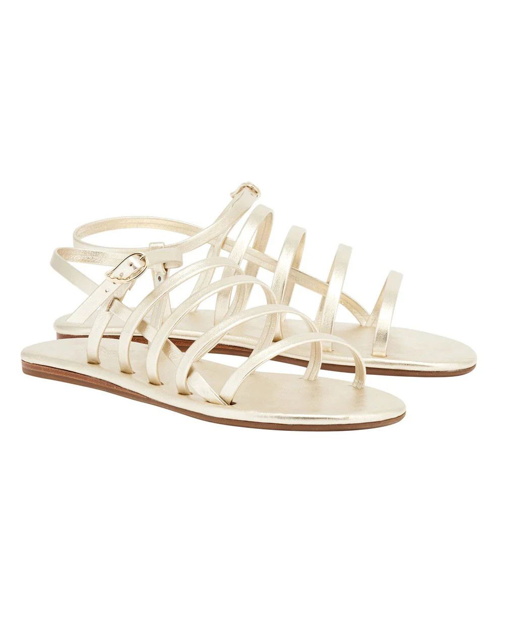 ANCIENT GREEK SANDALS MAXIMIA-NAPPA 12683_1025-421 BrightGold