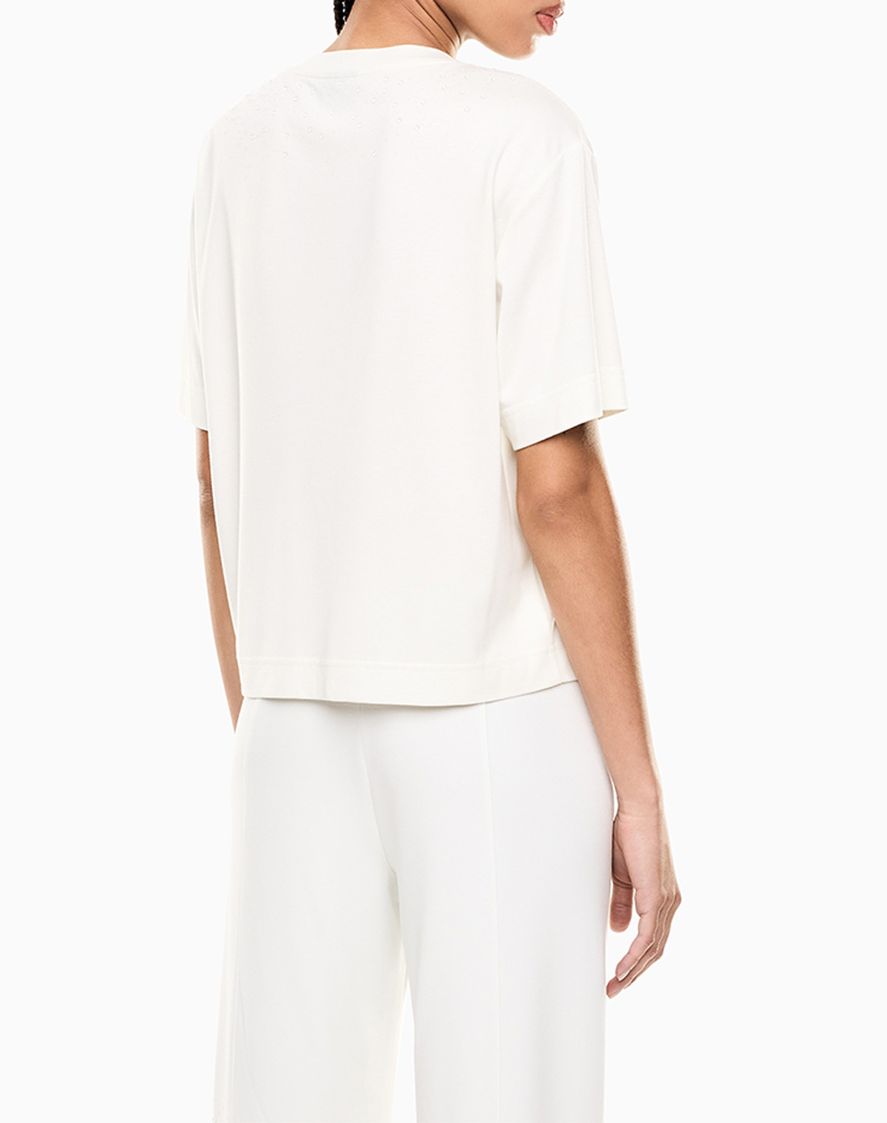 EA7 EA7 T-SHIRT 7W001015AF13919-U1142 Cream - 2