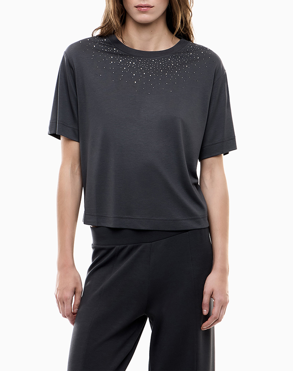 EA7 EA7 T-SHIRT 7W001015AF13919-U8111 DarkGray