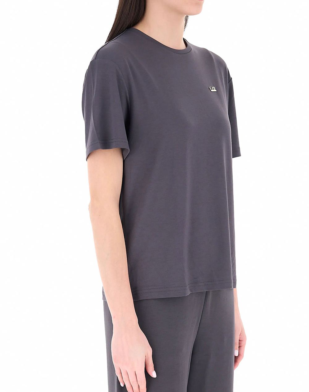 Ea7 T-Shirt 7W000189Af13919-U8111 Darkgray Γυναικεία ρούχα μπλούζες Τ-Shirt Politikos Shop Πολιτικός
