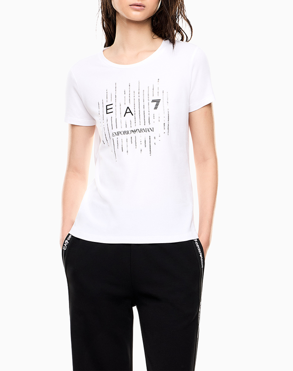 EA7 EA7 T-SHIRT 7W001097AF10373-U0002 White