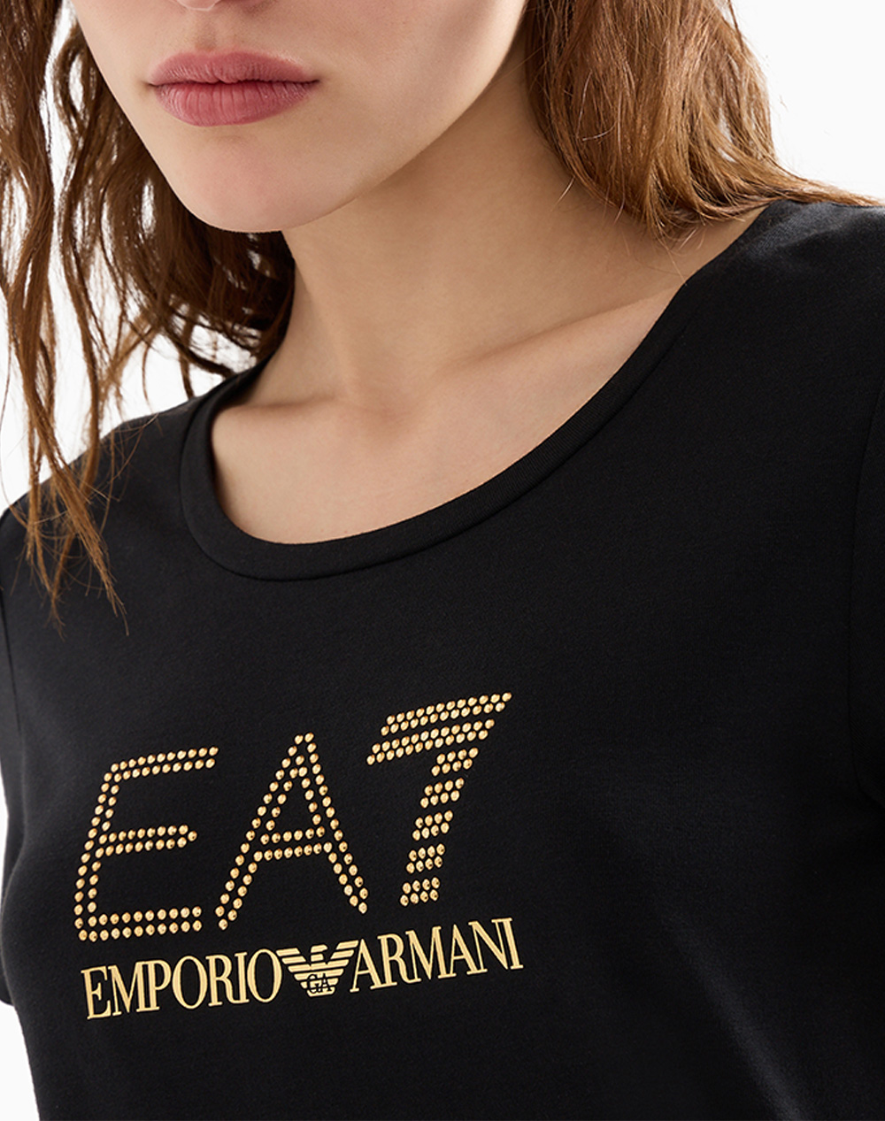 Ea7 T-Shirt 8Ntt67Tjdqz-1200 Black Γυναικεία ρούχα μπλούζες Τ-Shirt Politikos Shop Πολιτικός