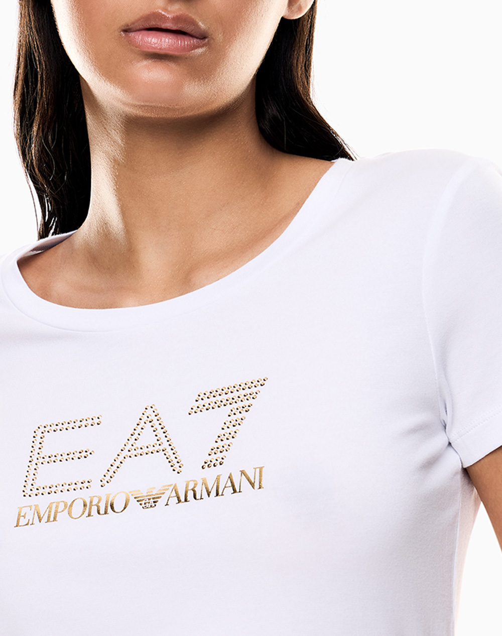Ea7 T-Shirt 8Ntt67Tjdqz-1100 White Γυναικεία ρούχα μπλούζες Τ-Shirt Politikos Shop Πολιτικός