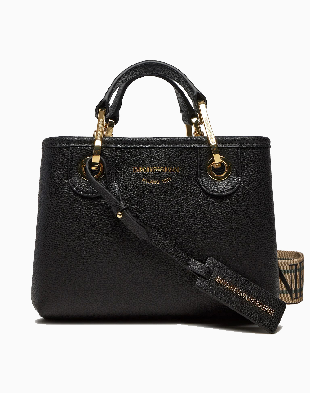 EMPORIO ARMANI SHOPPING BAG EW000382AF12103-MC032 Black