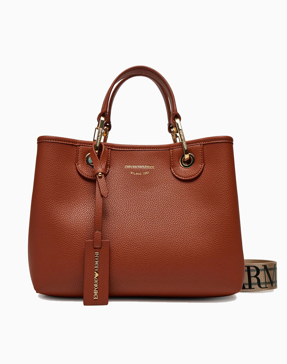 EMPORIO ARMANI SHOPPING BAG EW000361AF12103-M6030 Firebrick