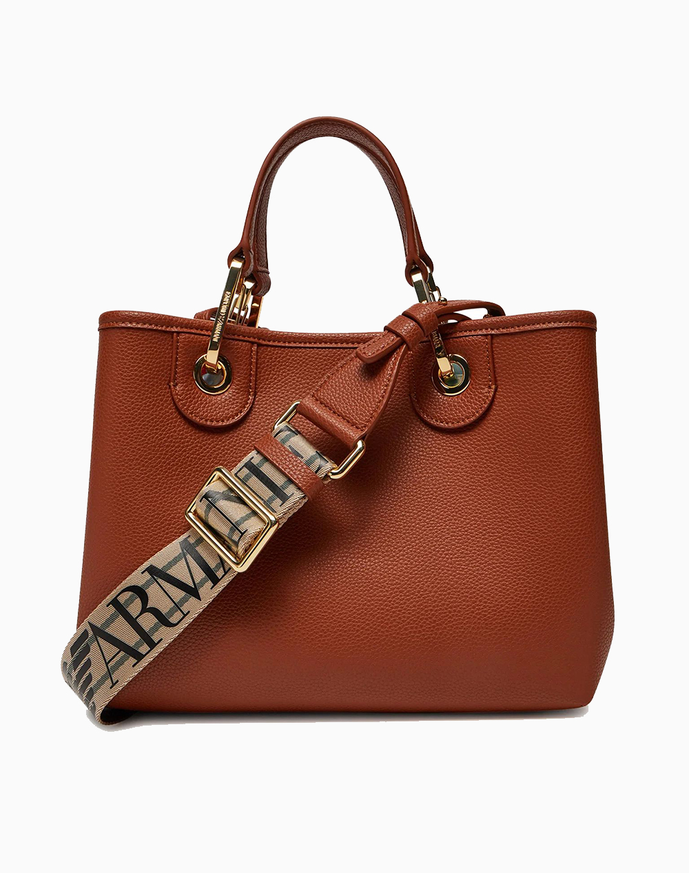 EMPORIO ARMANI SHOPPING BAG EW000361AF12103-M6030 Firebrick