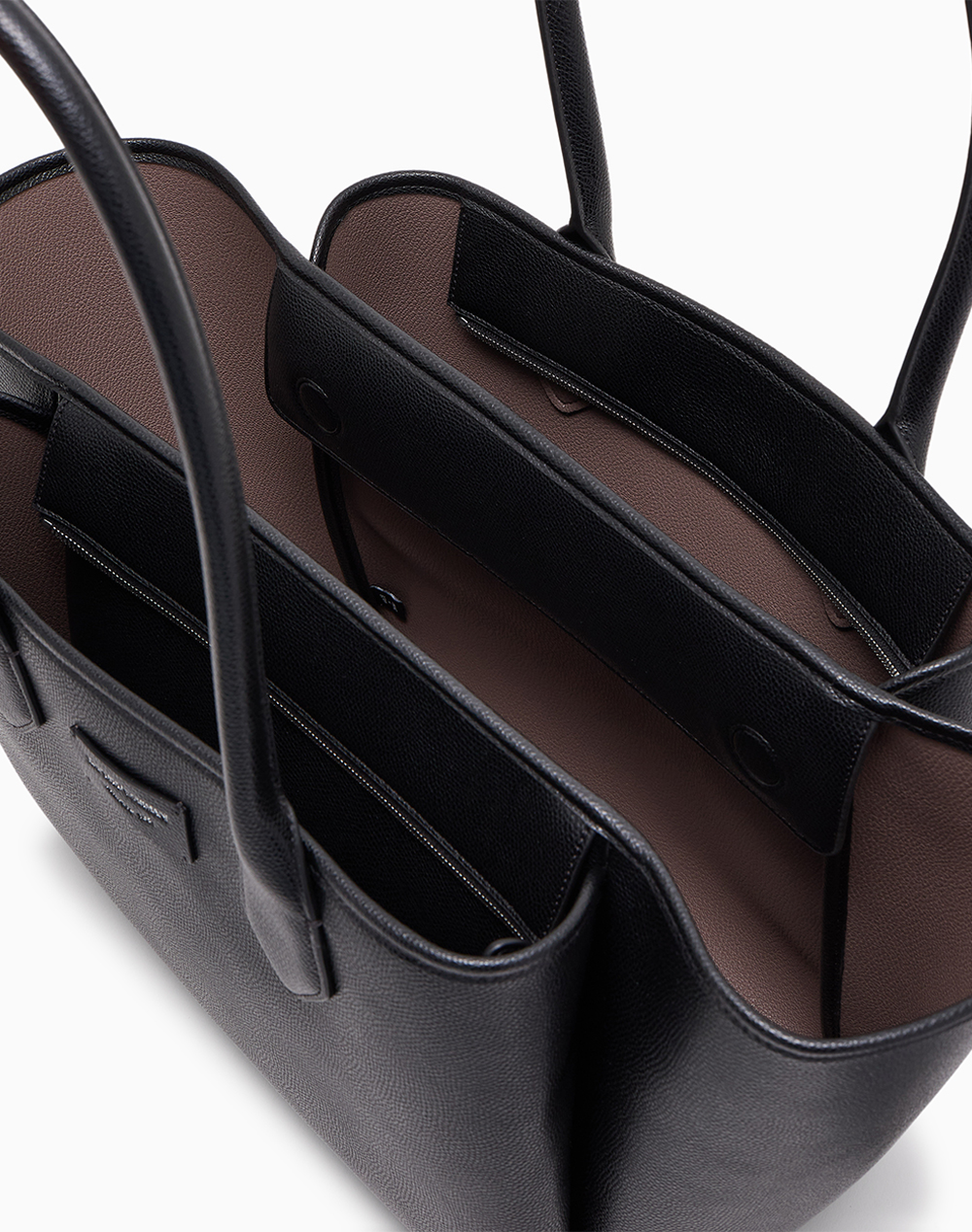 Emporio Armani Shopping Bag Ew002330Af17799-Mc149 Black Γυναικεία αξεσουάρ τσάντες Politikos Shop Πολιτικός
