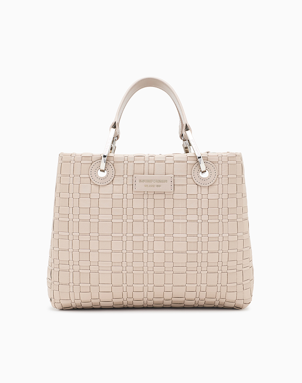 EMPORIO ARMANI SHOPPING BAG EW000361AF23436-U6076 Ecru