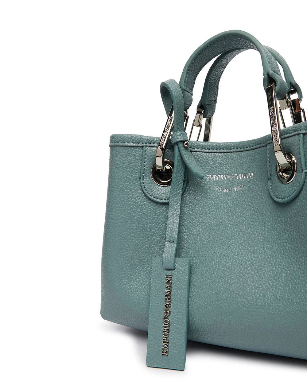 Emporio Armani Shopping Bag Ew000382Af12036-M9110 Petrol Γυναικεία αξεσουάρ τσάντες Politikos Shop Πολιτικός